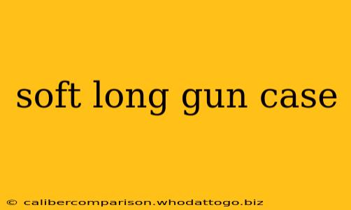 soft long gun case