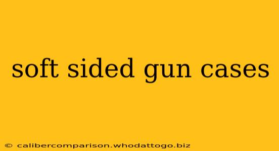 soft sided gun cases