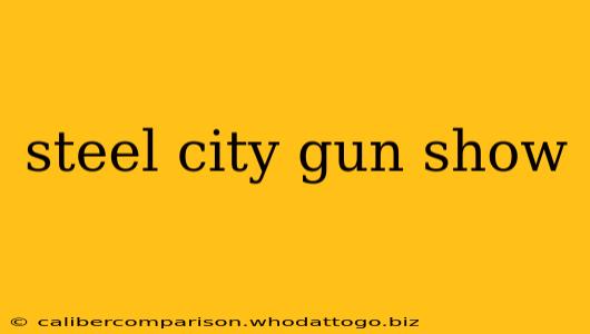 steel city gun show