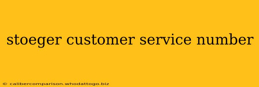 stoeger customer service number