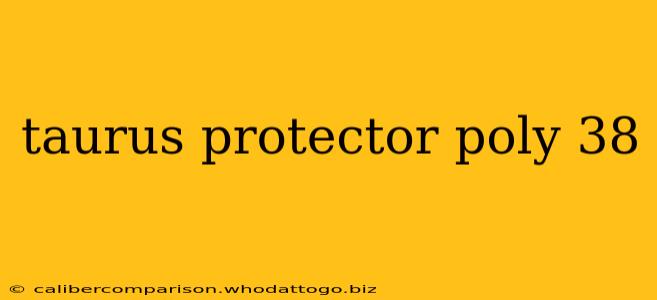 taurus protector poly 38