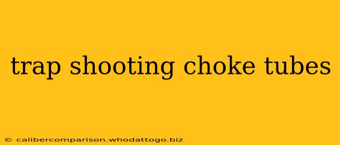 trap shooting choke tubes