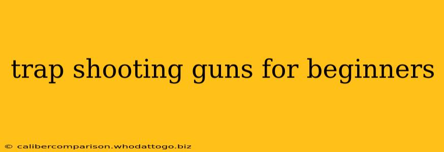 trap shooting guns for beginners