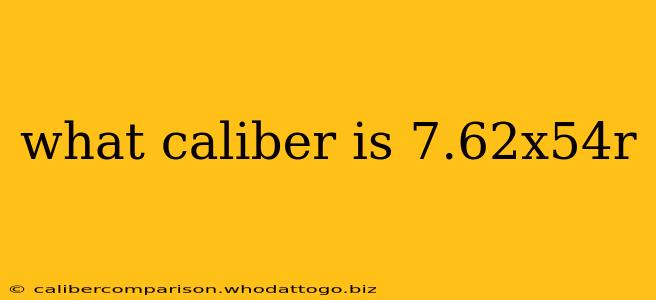 what caliber is 7.62x54r