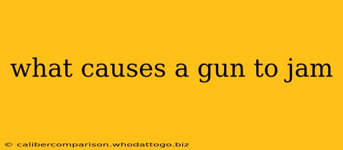 what causes a gun to jam