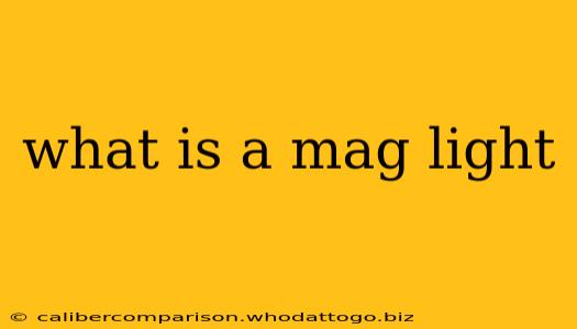 what is a mag light