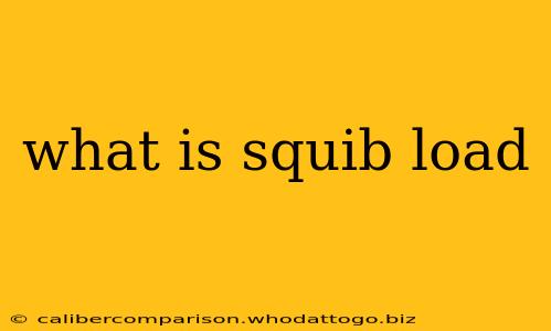 what is squib load